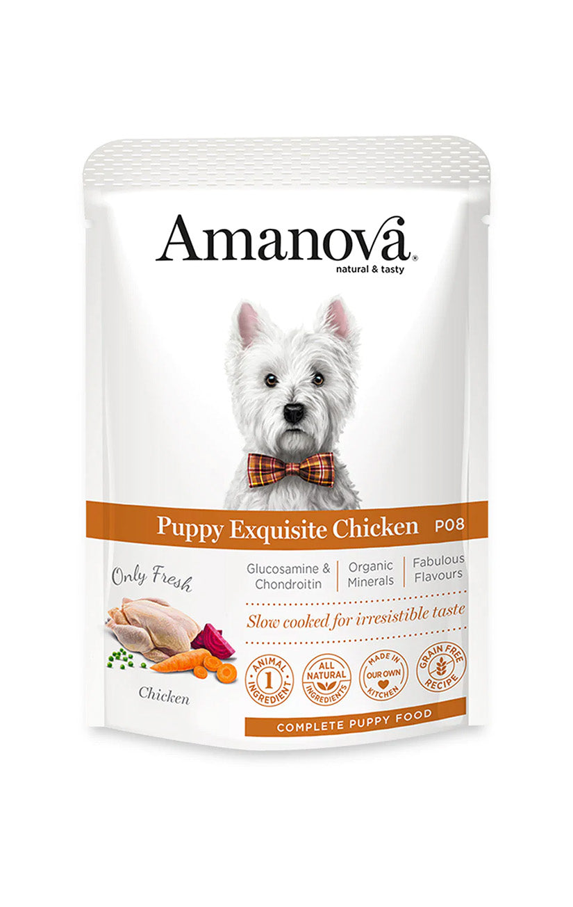 P08 Puppy - Pollo fresco - Alimento húmedo