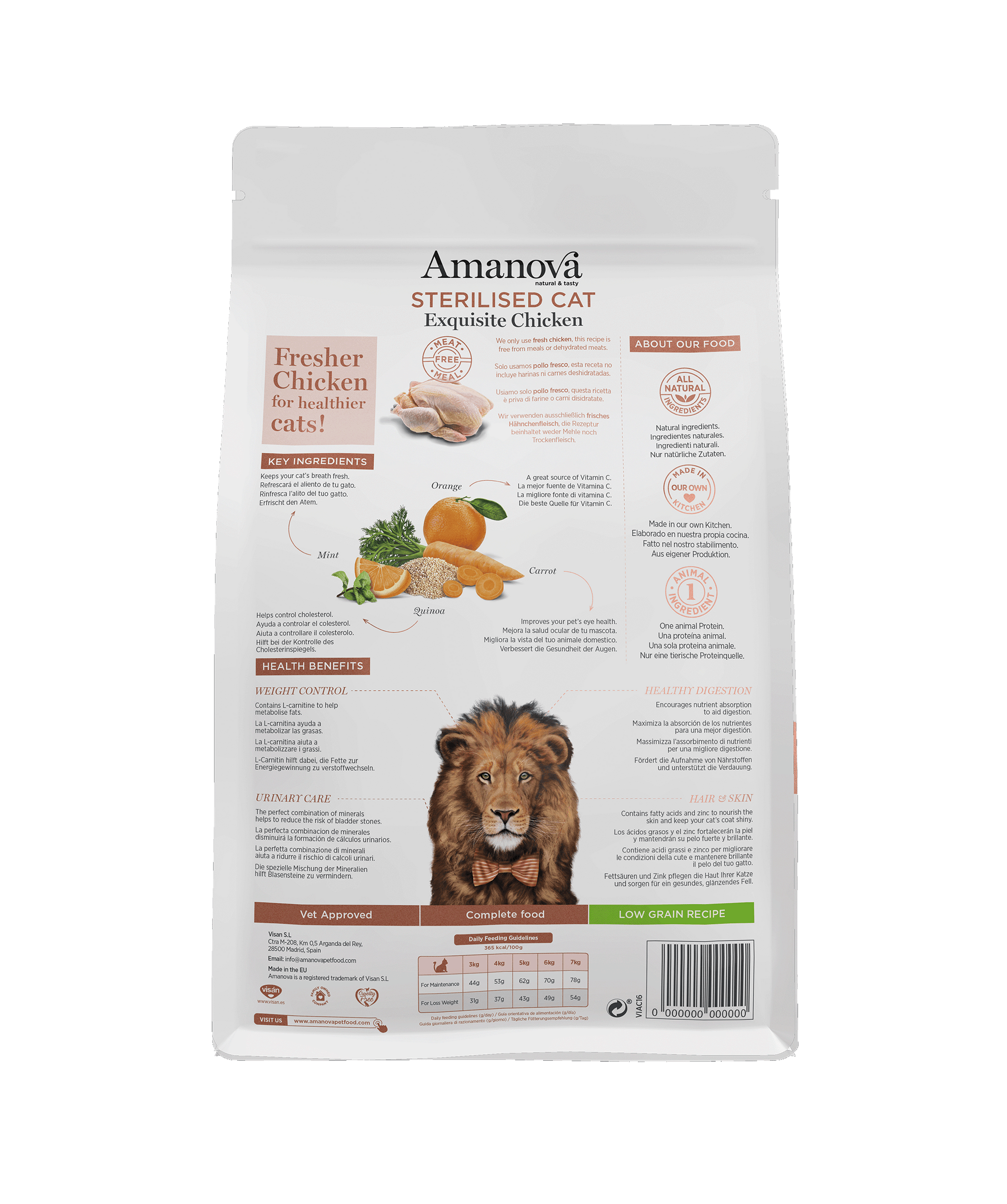 Sterilisierte Katze - Exquisites Huhn - Frisches Huhn