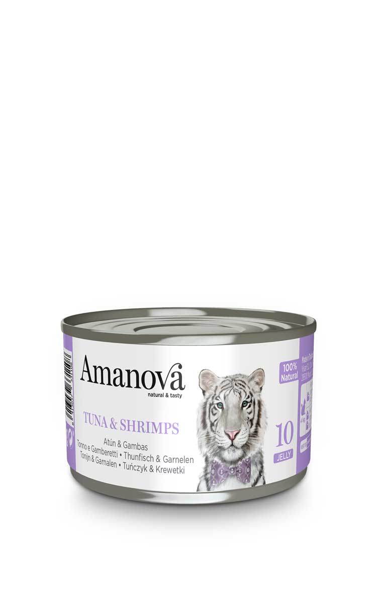 10 In jelly - Tuna & Shrimps - 70g