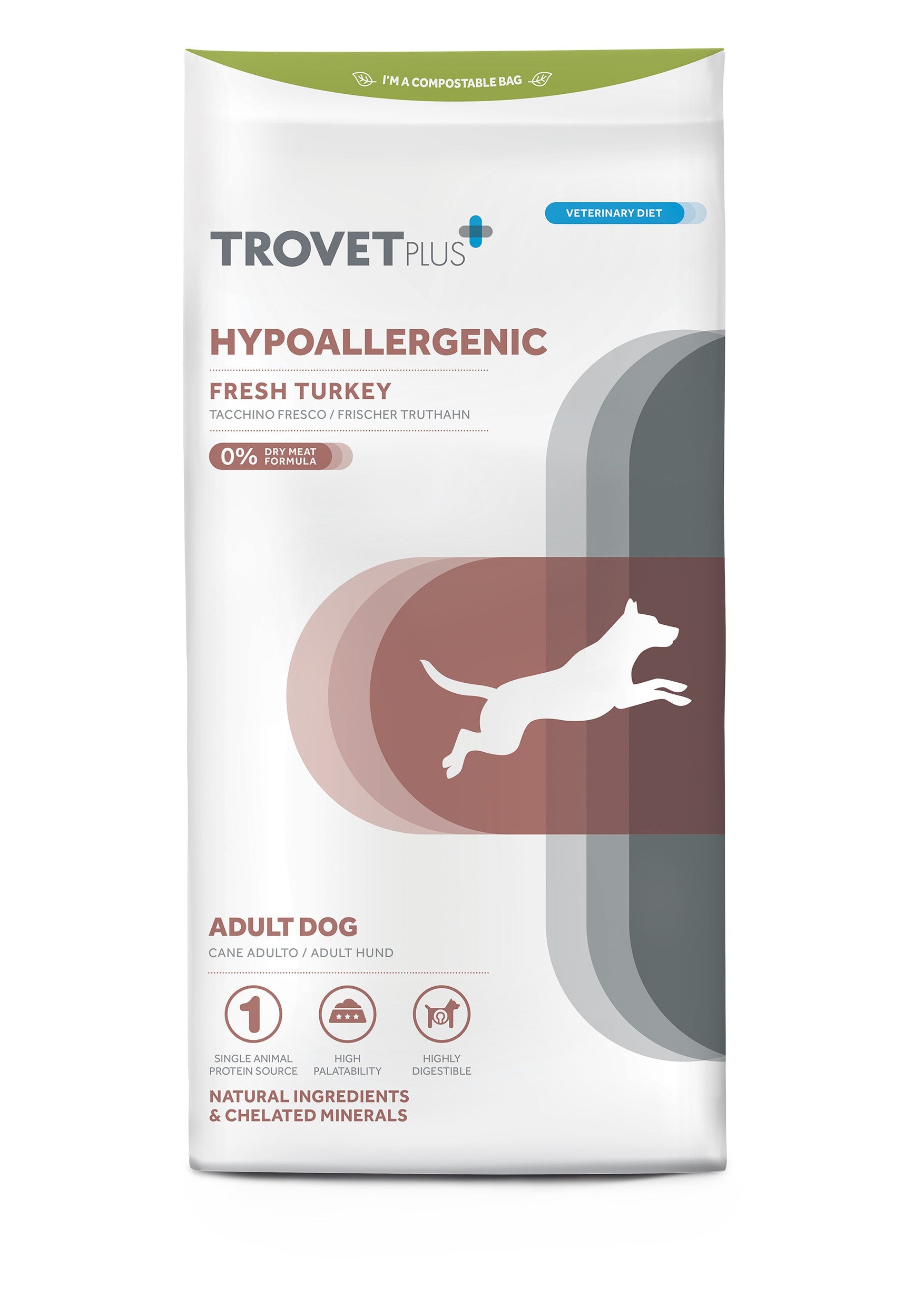 Hypoallergenic - Frische Pute - Erwachsener Hund